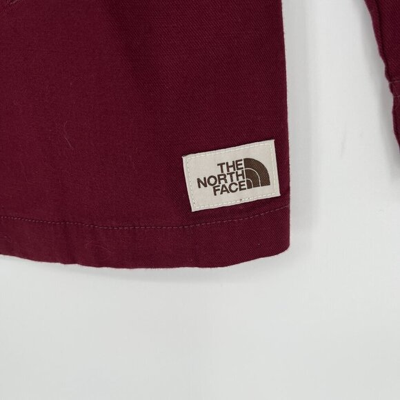 The North Face Shipler Full Zip Hoodie Womens Size Medium  Deep Garnet Red - Picture 6 of 16